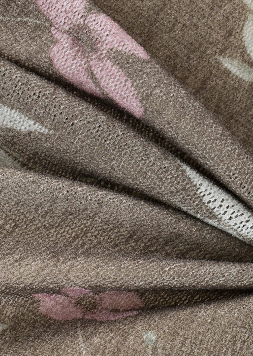 Amomento - Floral mock neck top (Brown) product image 6 | TRAB K-Fashion Australia
