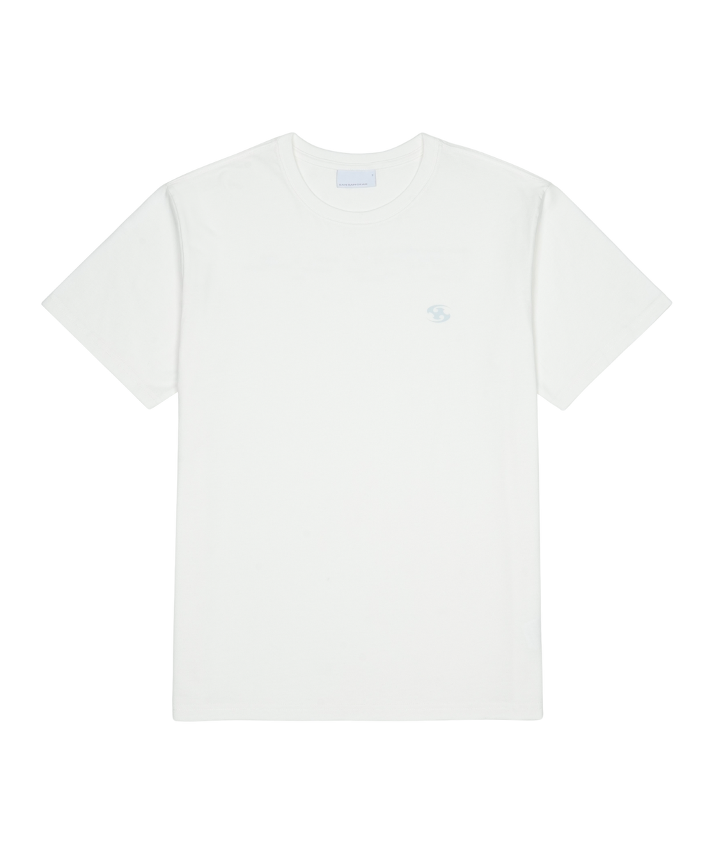 San San Gear - Logo T-Shirt (White) product image 1 | TRAB K-Fashion Australia