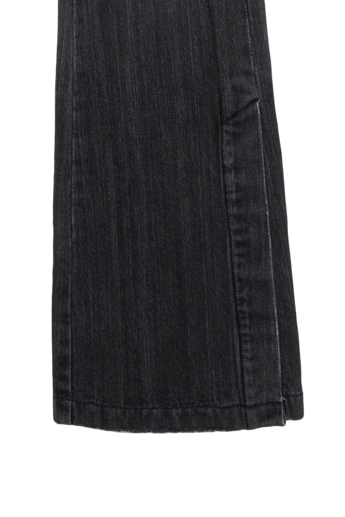 Matin Kim - Side Snap Boots Cut Denim Pants (Grey) product image 4 | TRAB K-Fashion Australia