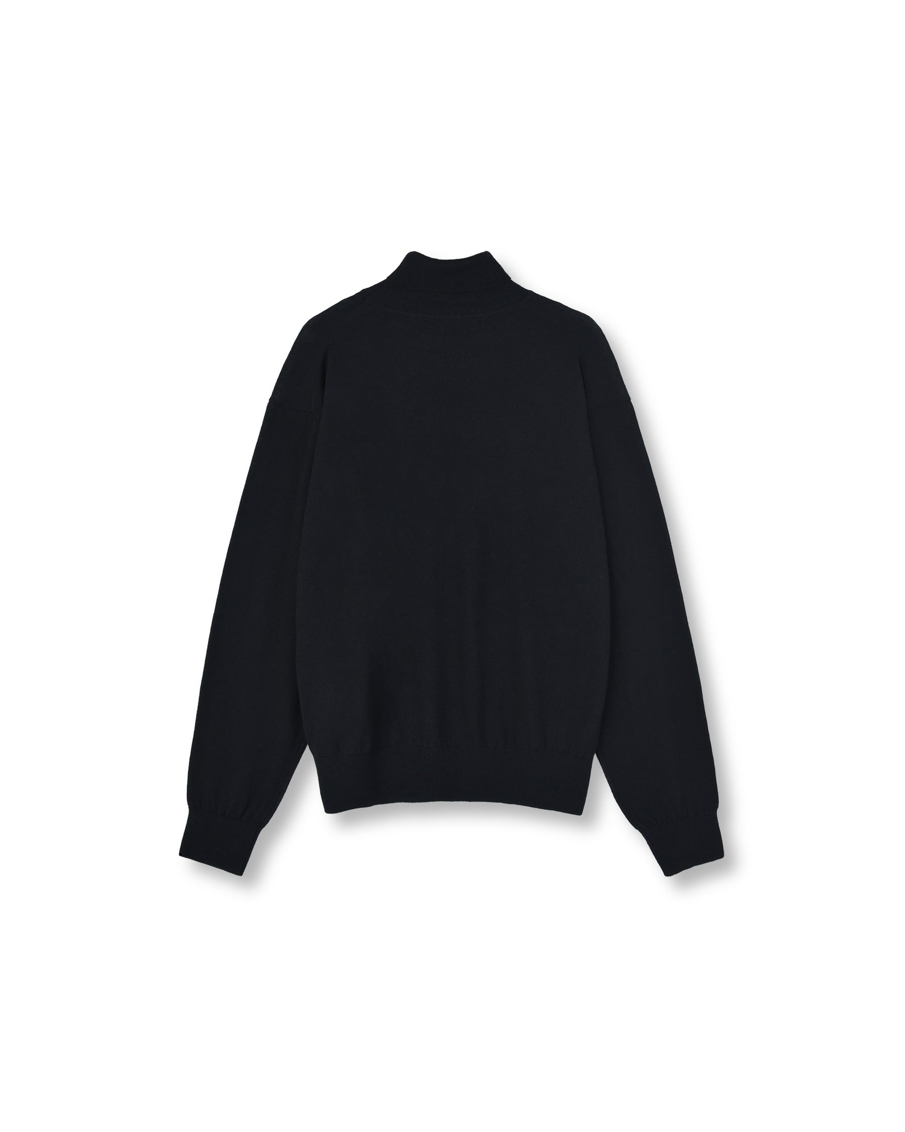 Brownyard - Merino Wool Turtle Neck Knit (Black) product image 4 | TRAB K-Fashion Australia