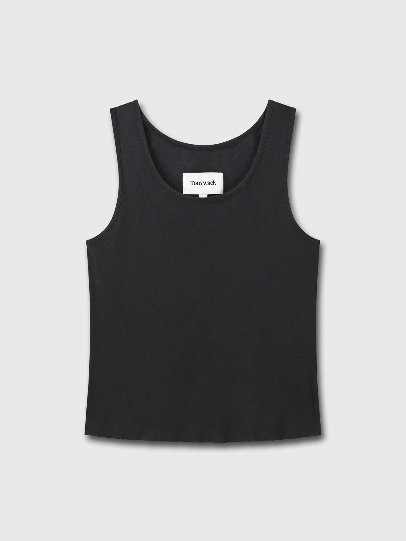 Tonywack - Garment-Dyed Cotton Sleeveless (Faded Black) product image 7 | TRAB K-Fashion Australia
