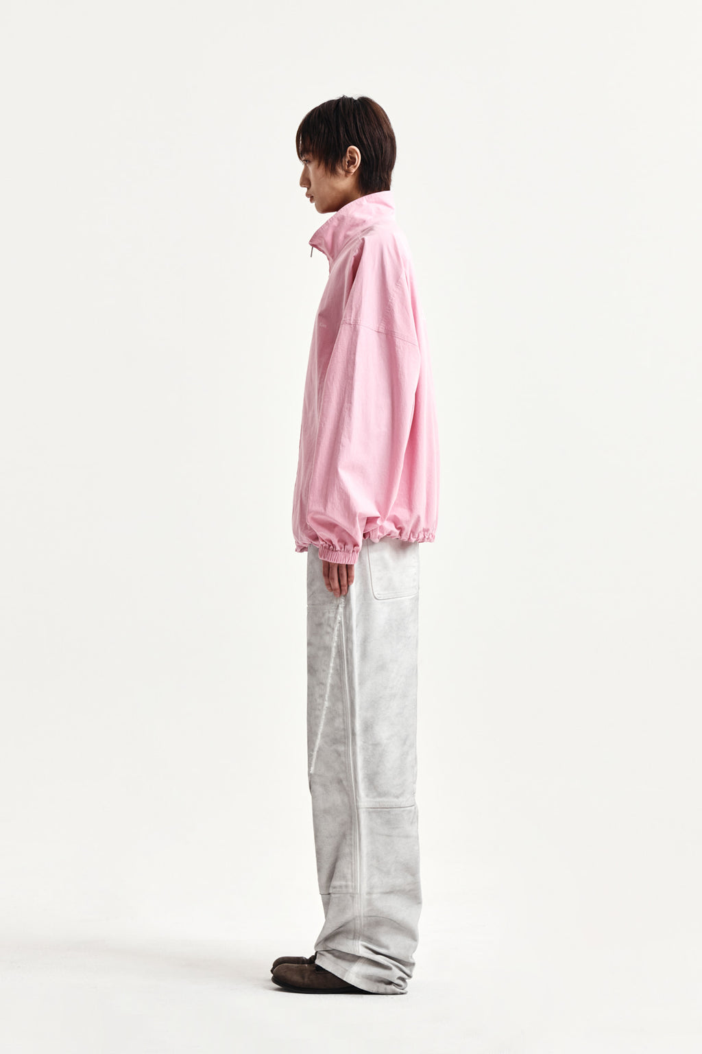 Matin Kim - Back Logo High Neck Jumper (Pink) product image 12 | TRAB K-Fashion Australia