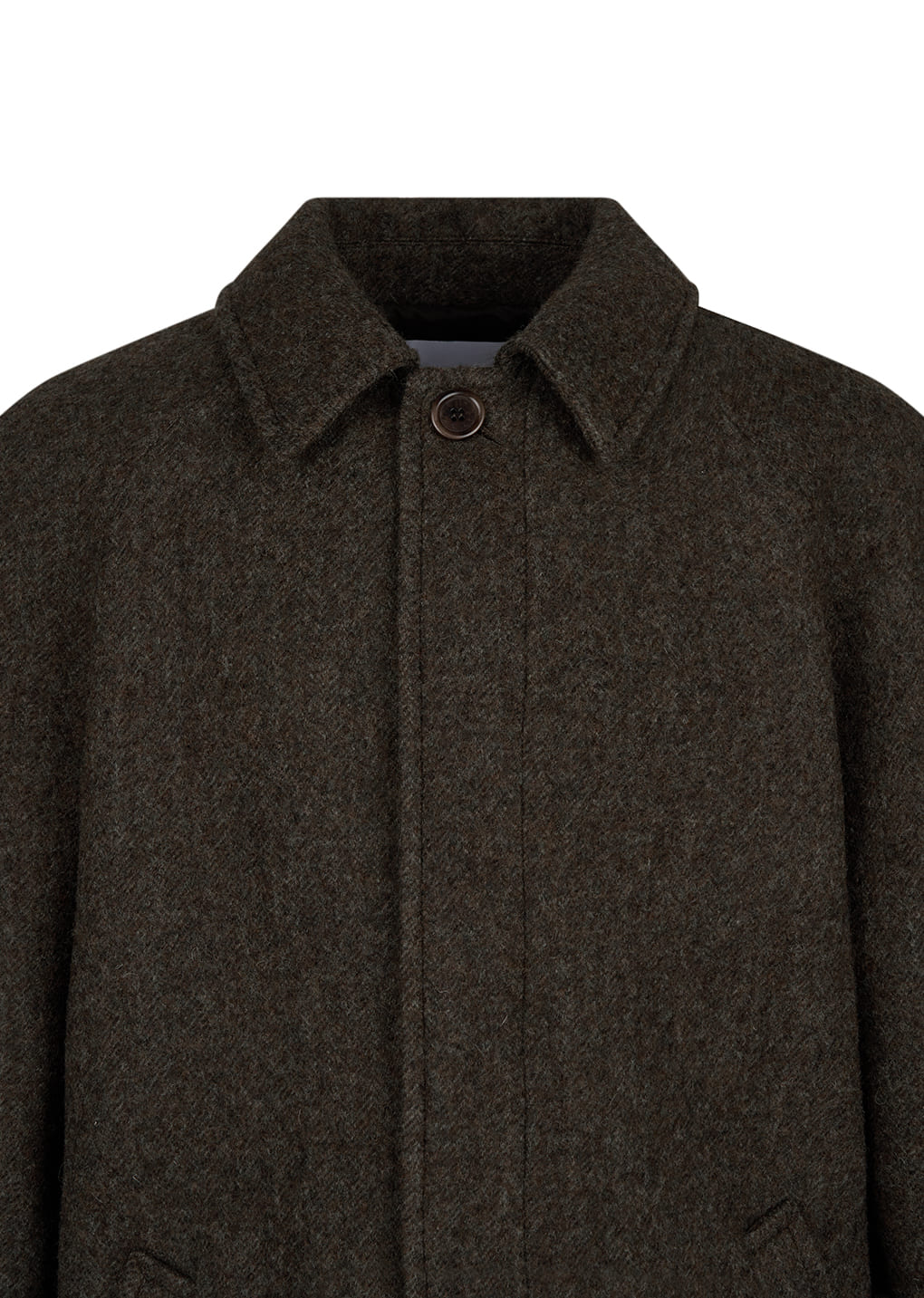 Amomento - belted mid coat (Khaki) product image 11 | TRAB K-Fashion Australia