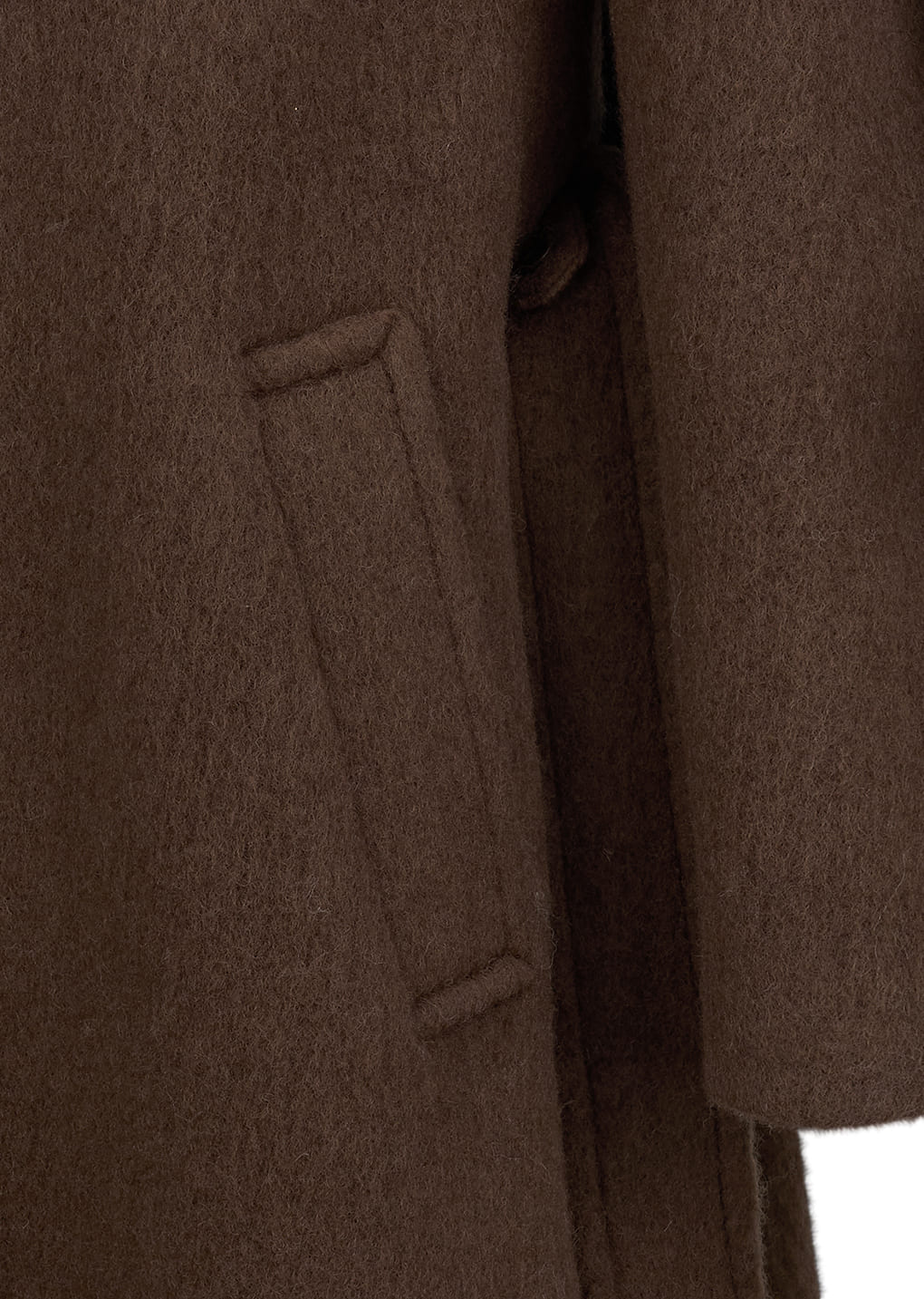 Amomento - alpaca raglan coat (Brown) product image 11 | TRAB K-Fashion Australia