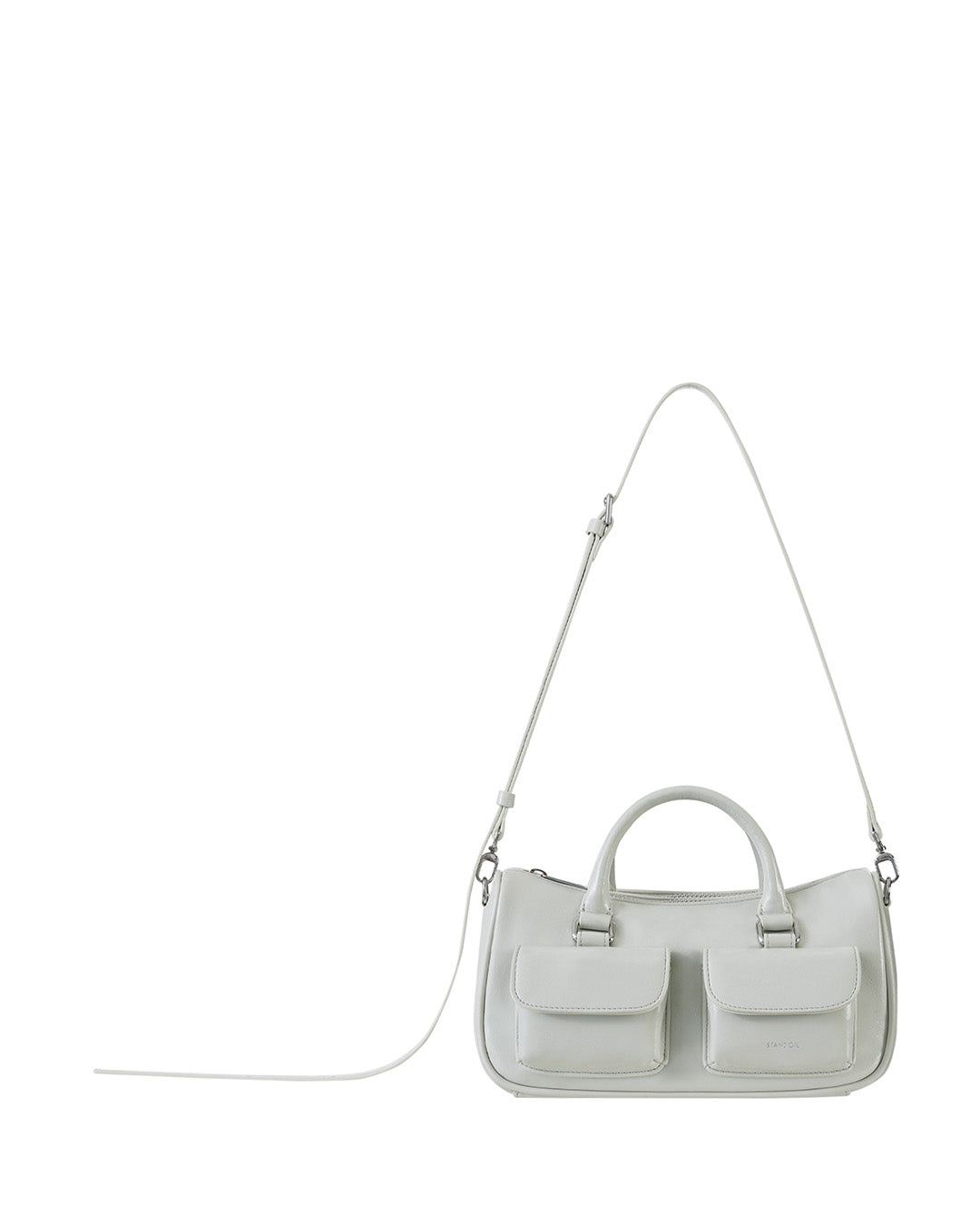 Stand Oil - Chubby Half Bag (Pale Grey) product image 4 | TRAB K-Fashion Australia