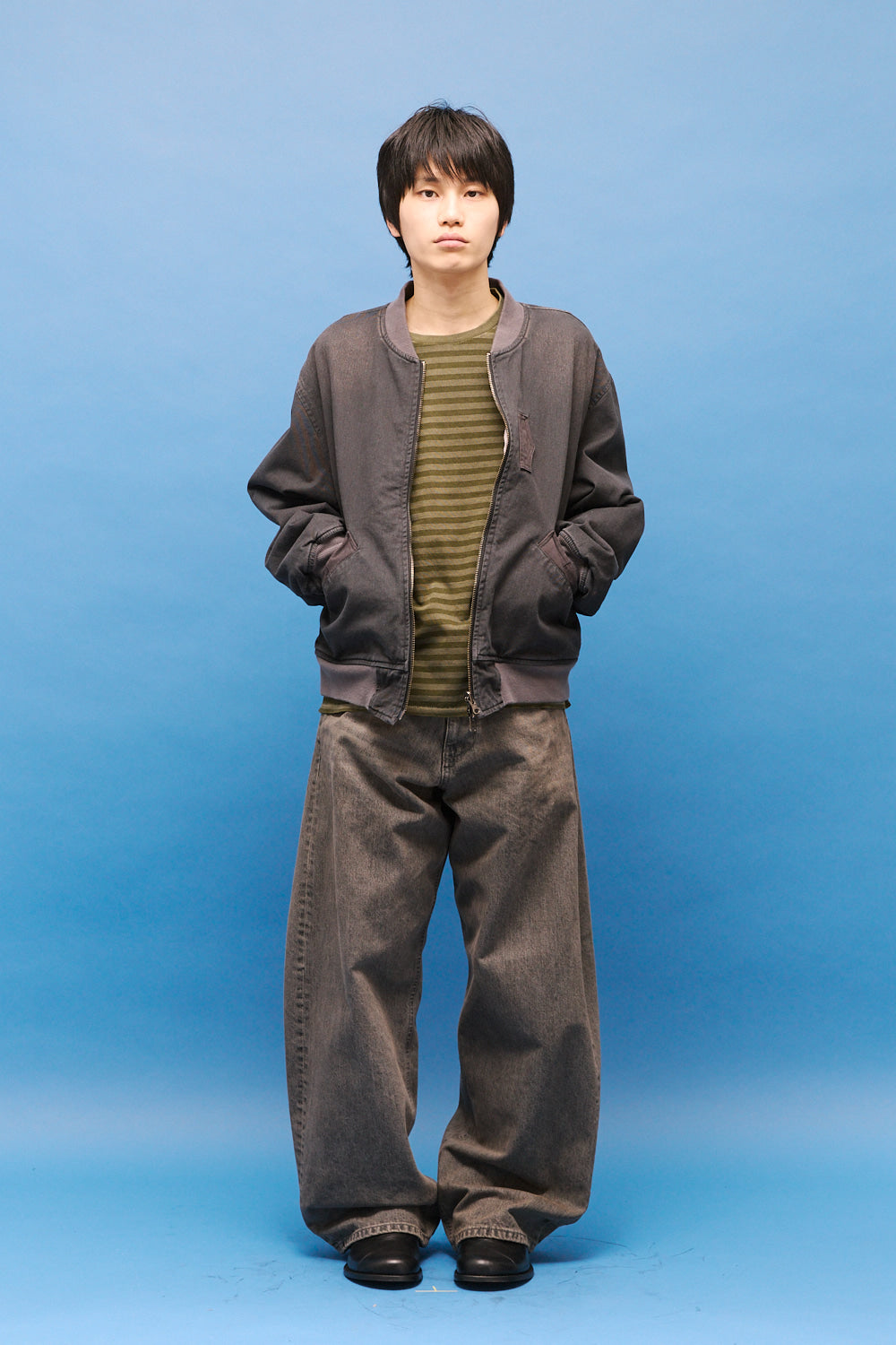 Hatchingroom - Reversible Bomber (Dark Grey) product image 12 | TRAB K-Fashion Australia