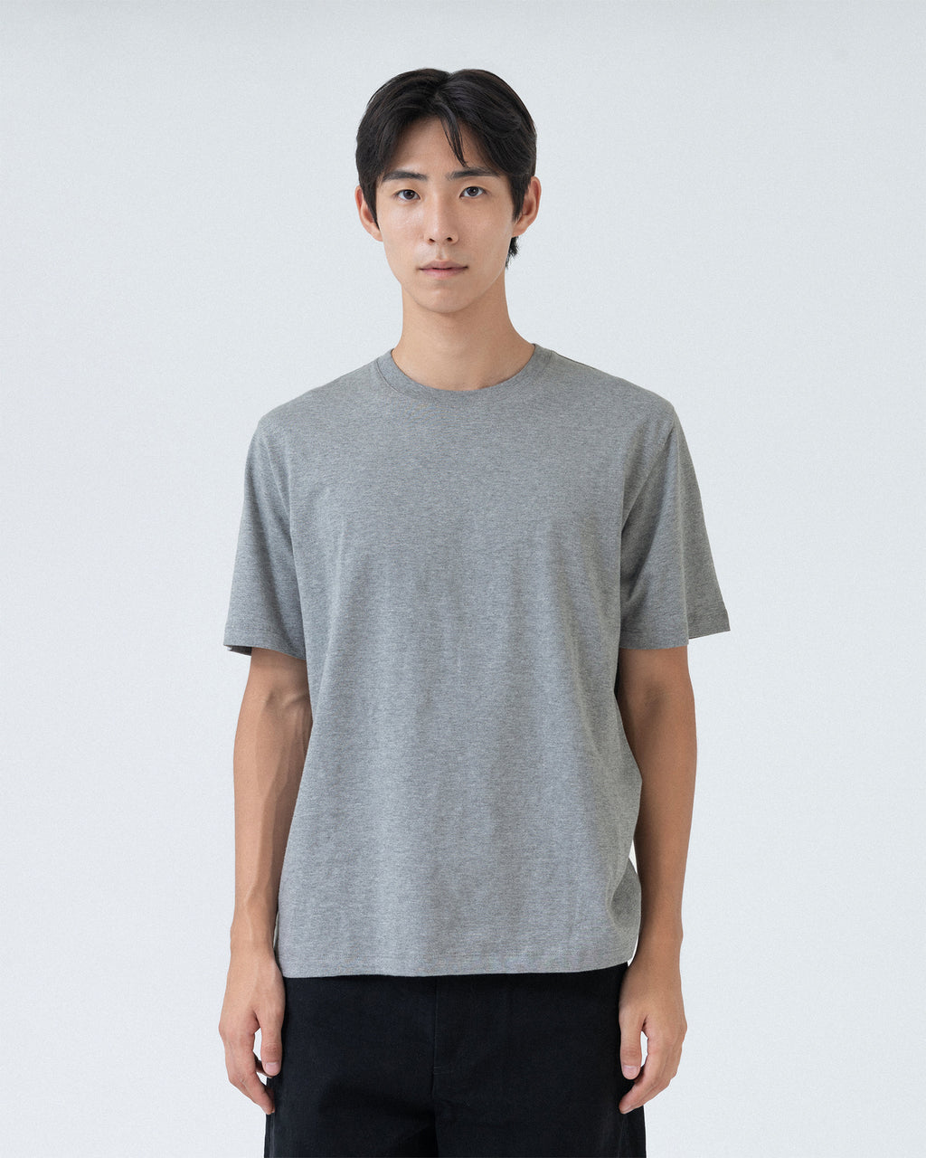 Brownyard - Essential T Shirt (Grey) product image 1 | TRAB K-Fashion Australia