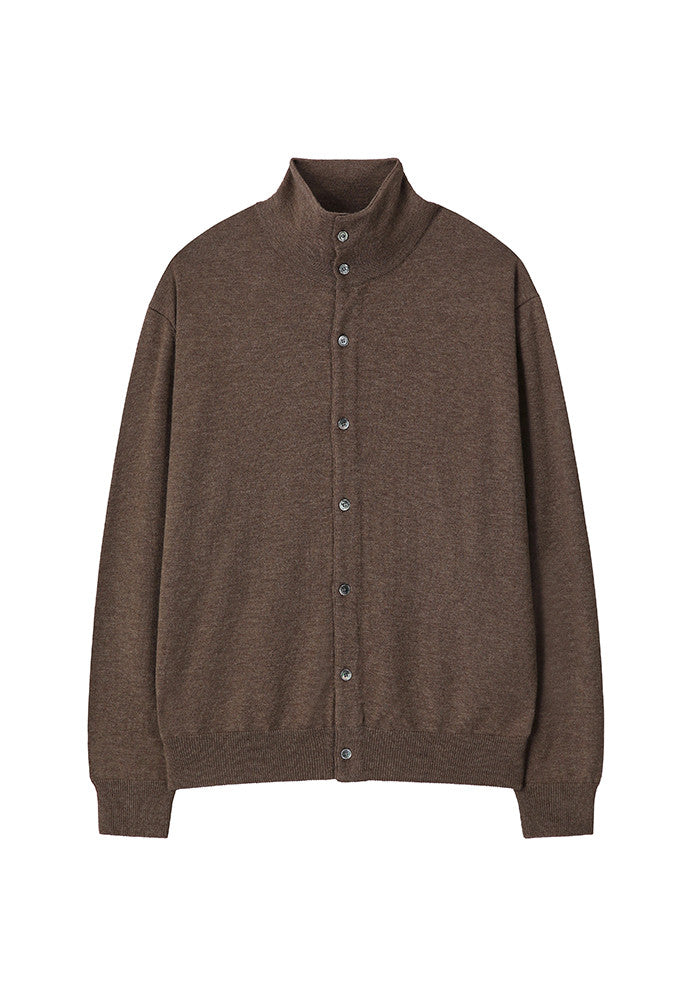 Art if acts - High Collar Cardigan (Wood) product image 8 | TRAB K-Fashion Australia
