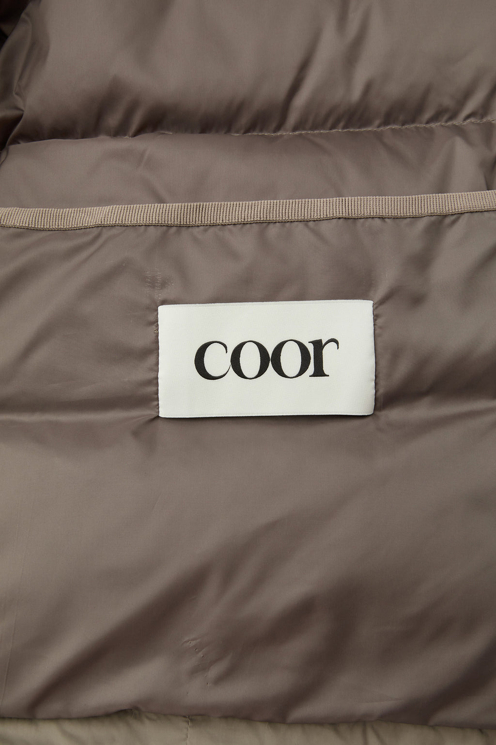 Coor - Multi Zip Light Down Jacket (Mocha Beige) product image 8 | TRAB K-Fashion Australia