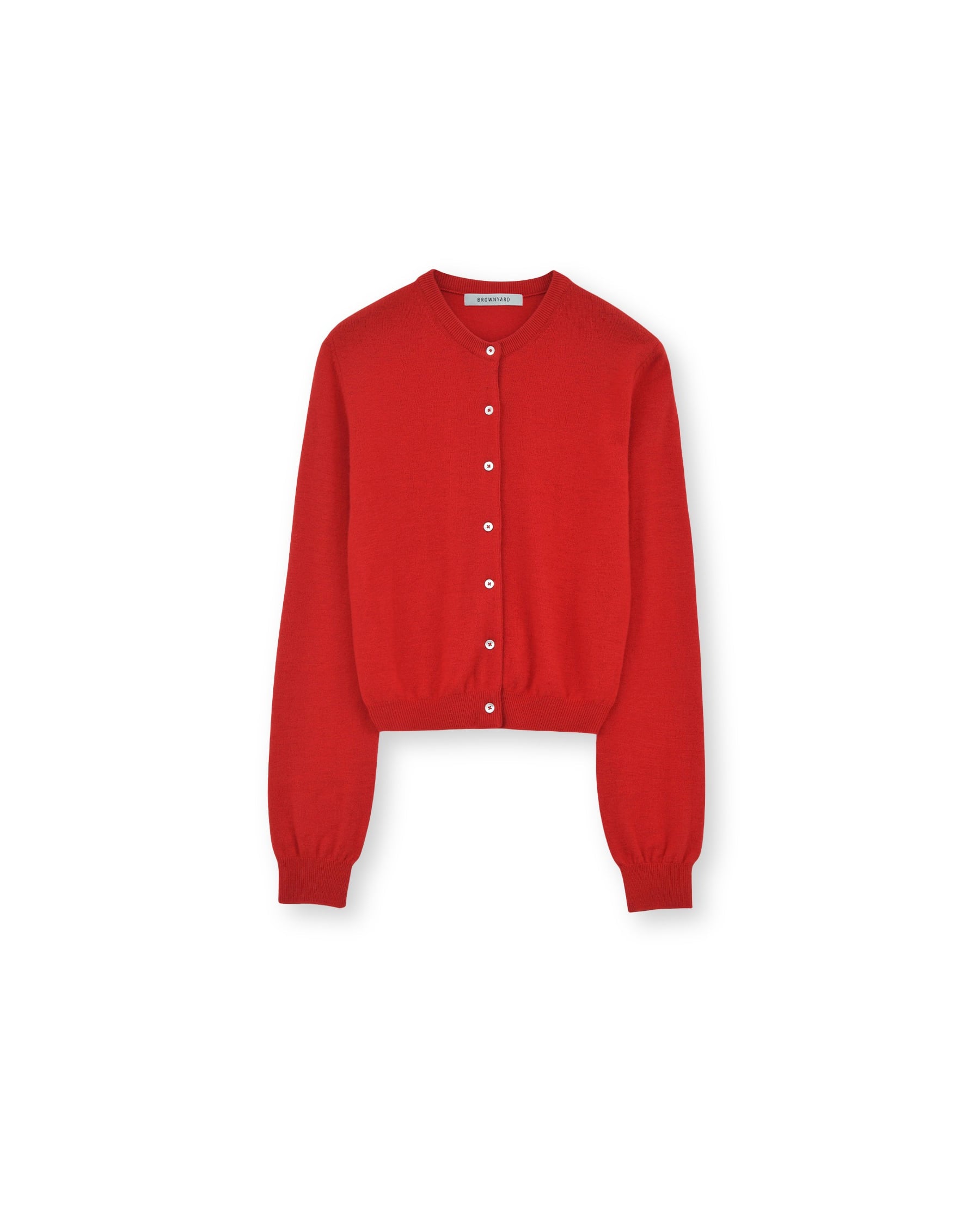 Brownyard - Round Cardigan (Red) product image 3 | TRAB K-Fashion Australia