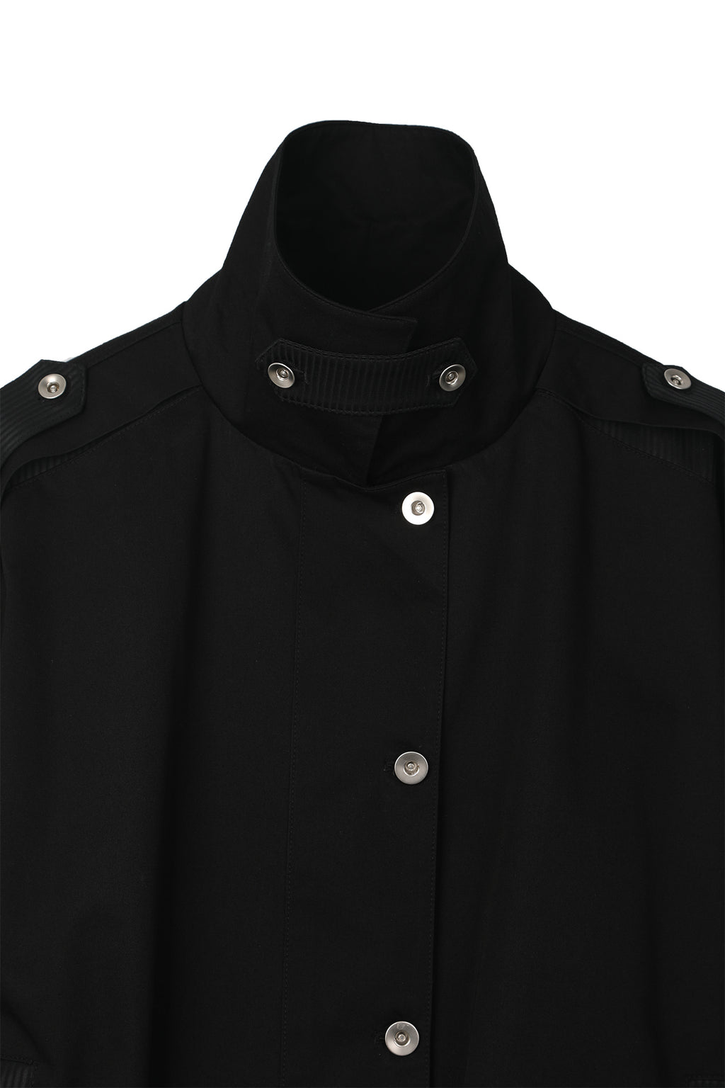 Deinet - Buckle Point Trench Jacket (Black) product image 12 | TRAB K-Fashion Australia