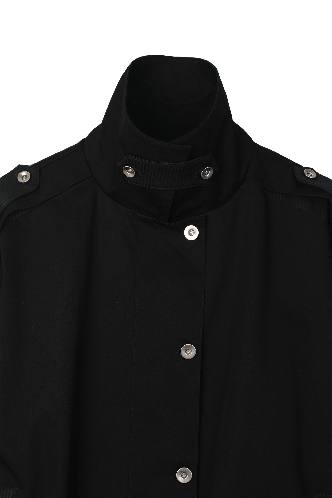 Deinet - Buckle Point Trench Jacket (Black) product image 12 | TRAB K-Fashion Australia