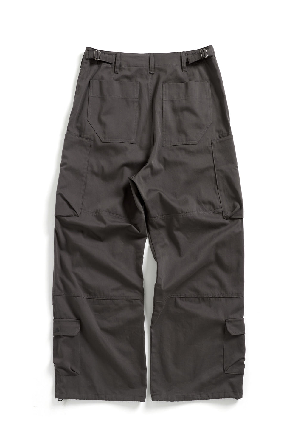 Hatchingroom - Zip Cargo Work Pants Mud (Brown) product image 2 | TRAB K-Fashion Australia