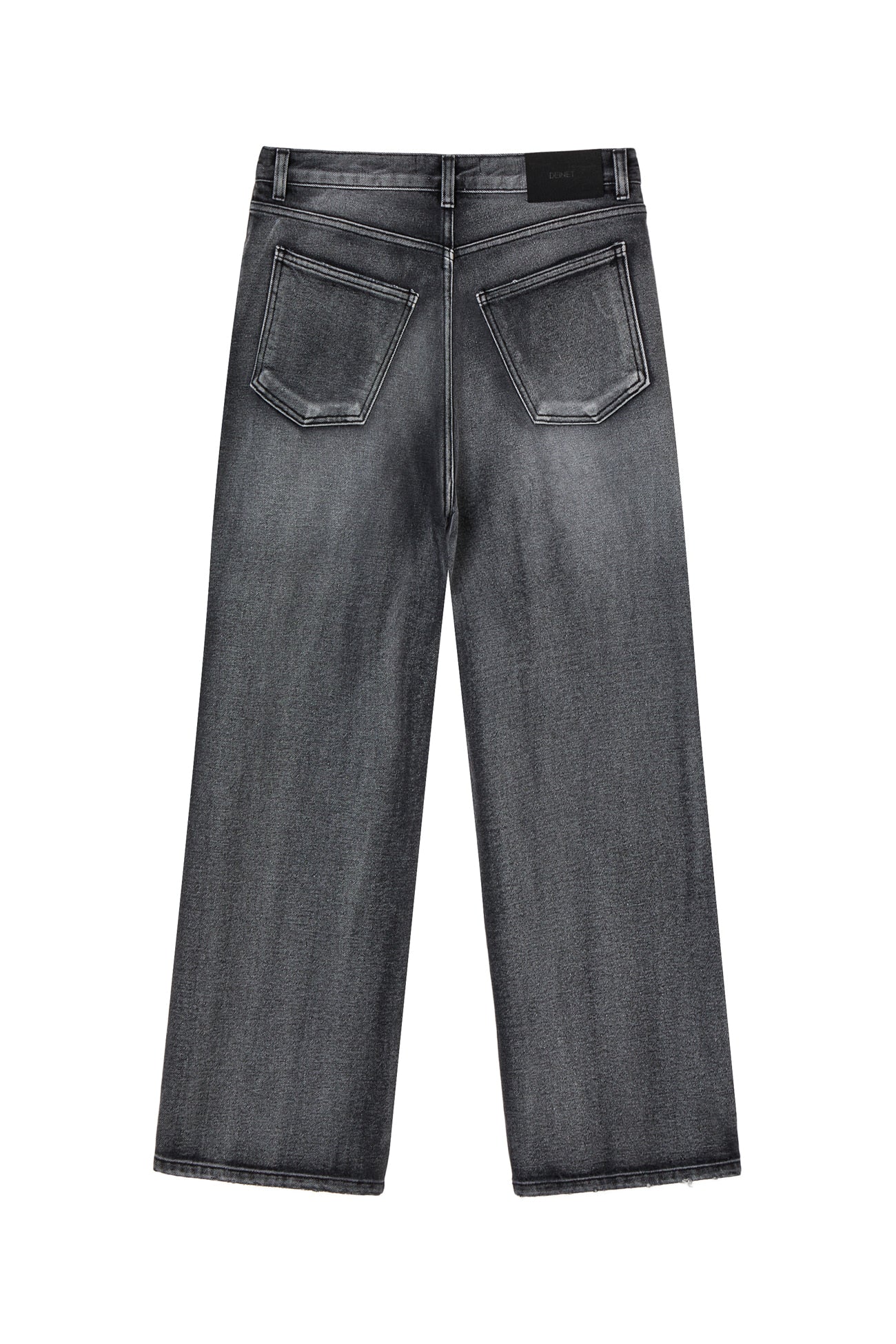 Deinet - Destroyed Denim Pants (Black) product image 2 | TRAB K-Fashion Australia