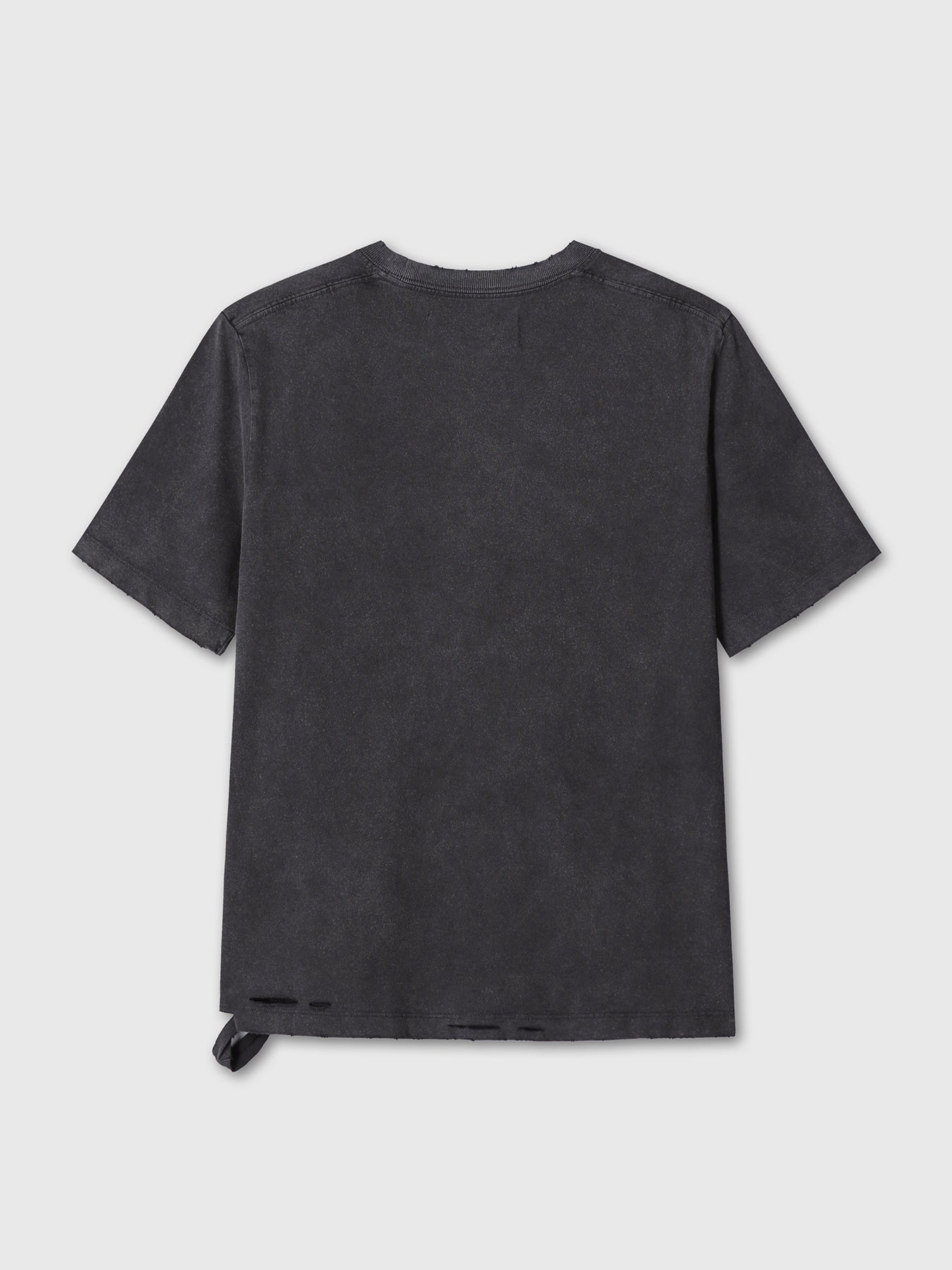 Tonywack - Garment Dyed Vintage Cotton T-Shirt (Faded Black) product image 7 | TRAB K-Fashion Australia