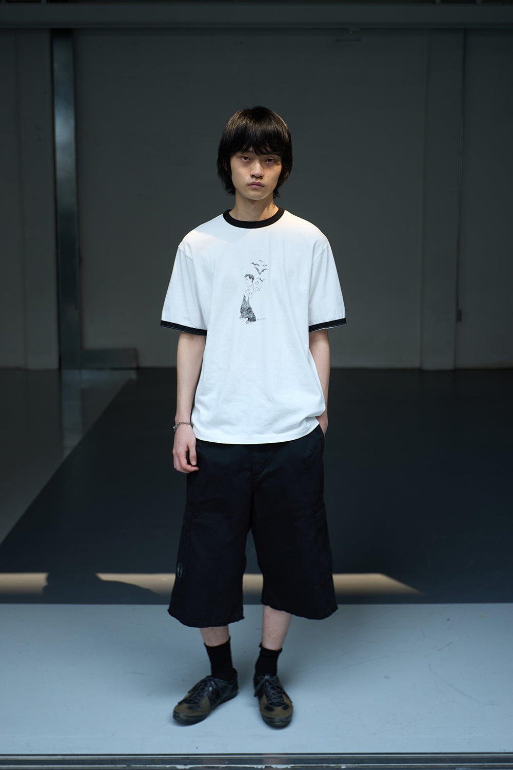 Hatchingroom - Twinkle Cargo Shorts (Black) product image 10 | TRAB K-Fashion Australia