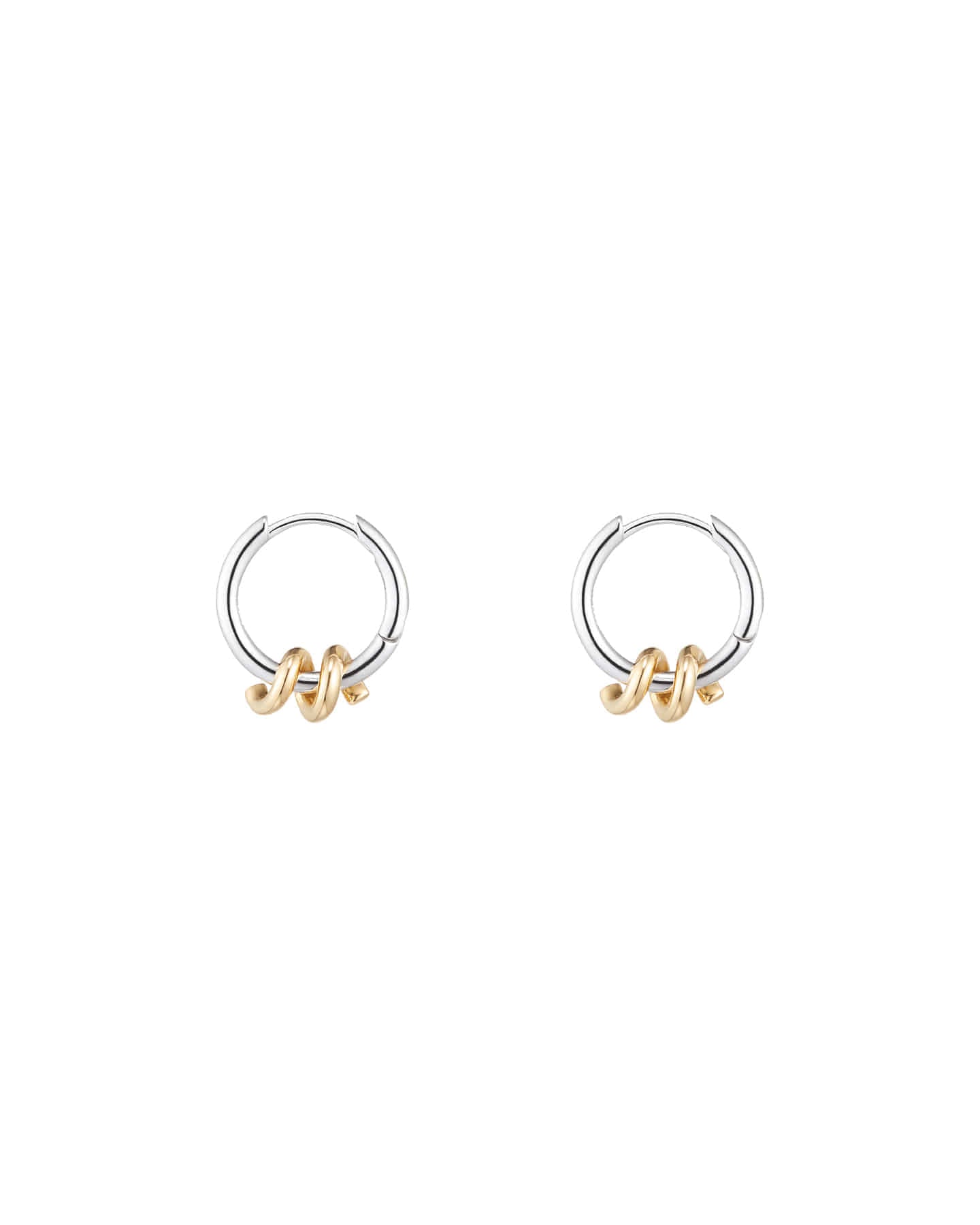 Numbering - Wrapped Coil  Hoop Earrings #4203 product image 3 | TRAB K-Fashion Australia