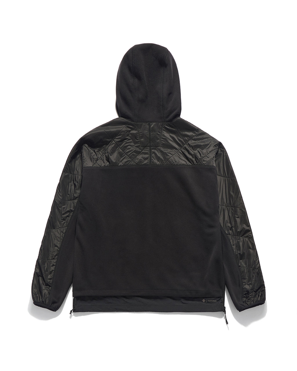 Eastlogue - Quilted Mixed Pullover (Black) product image 6 | TRAB K-Fashion Australia