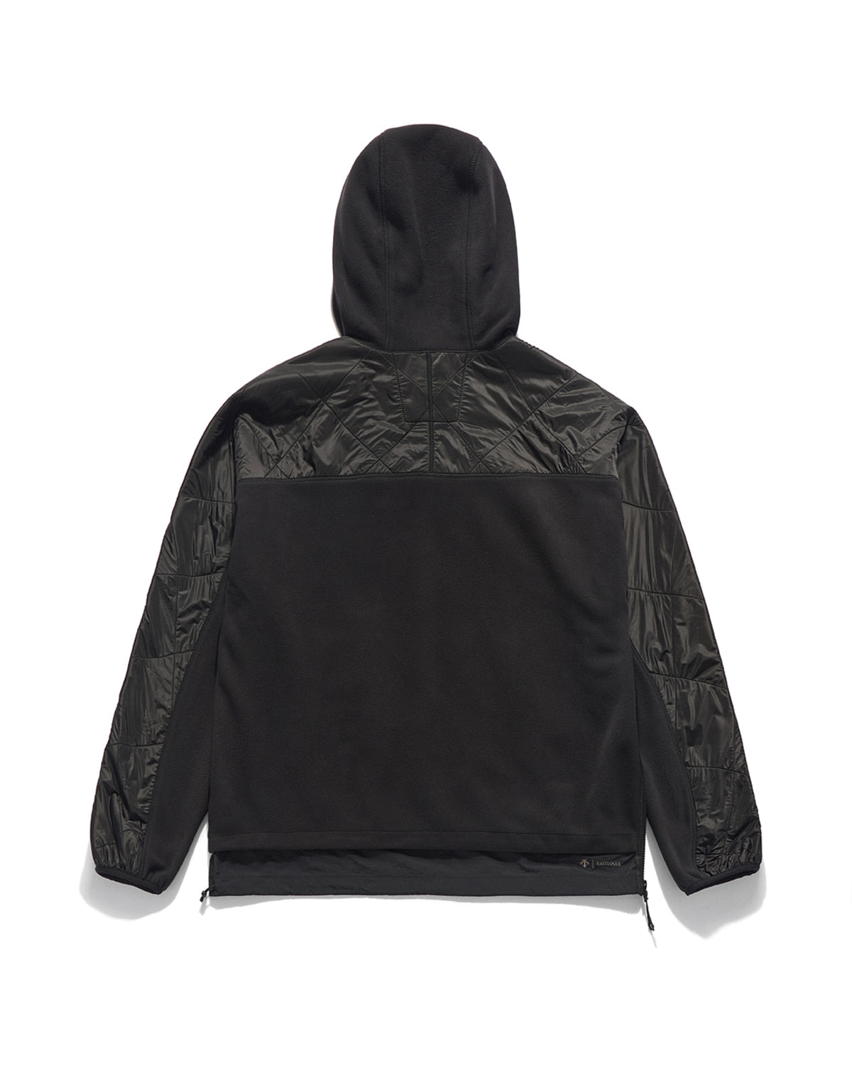 Eastlogue - Quilted Mixed Pullover (Black) product image 6 | TRAB K-Fashion Australia