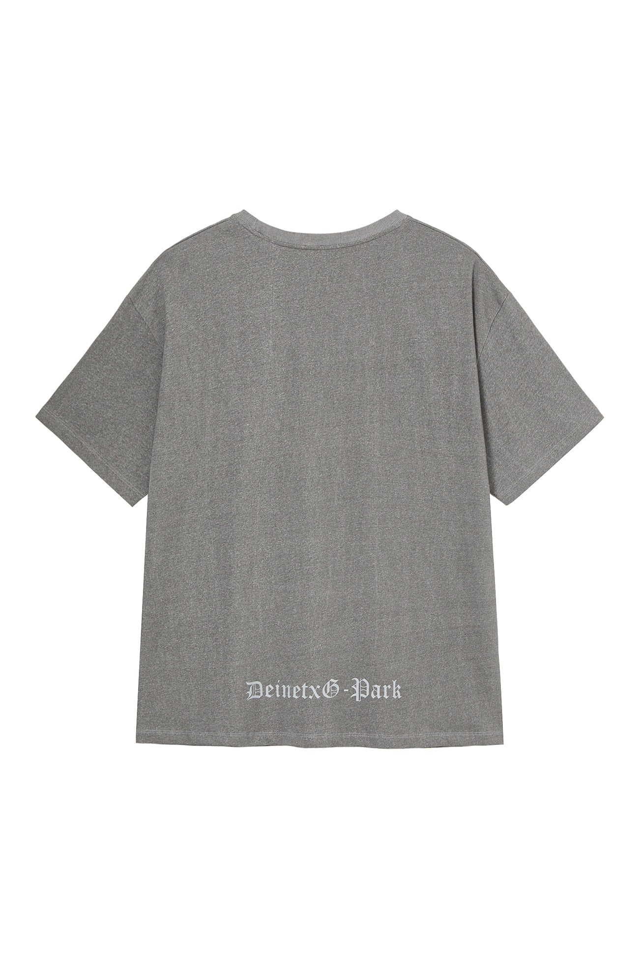Deinet - Headset Oversized T-Shirt (Charcoal) product image 2 | TRAB K-Fashion Australia