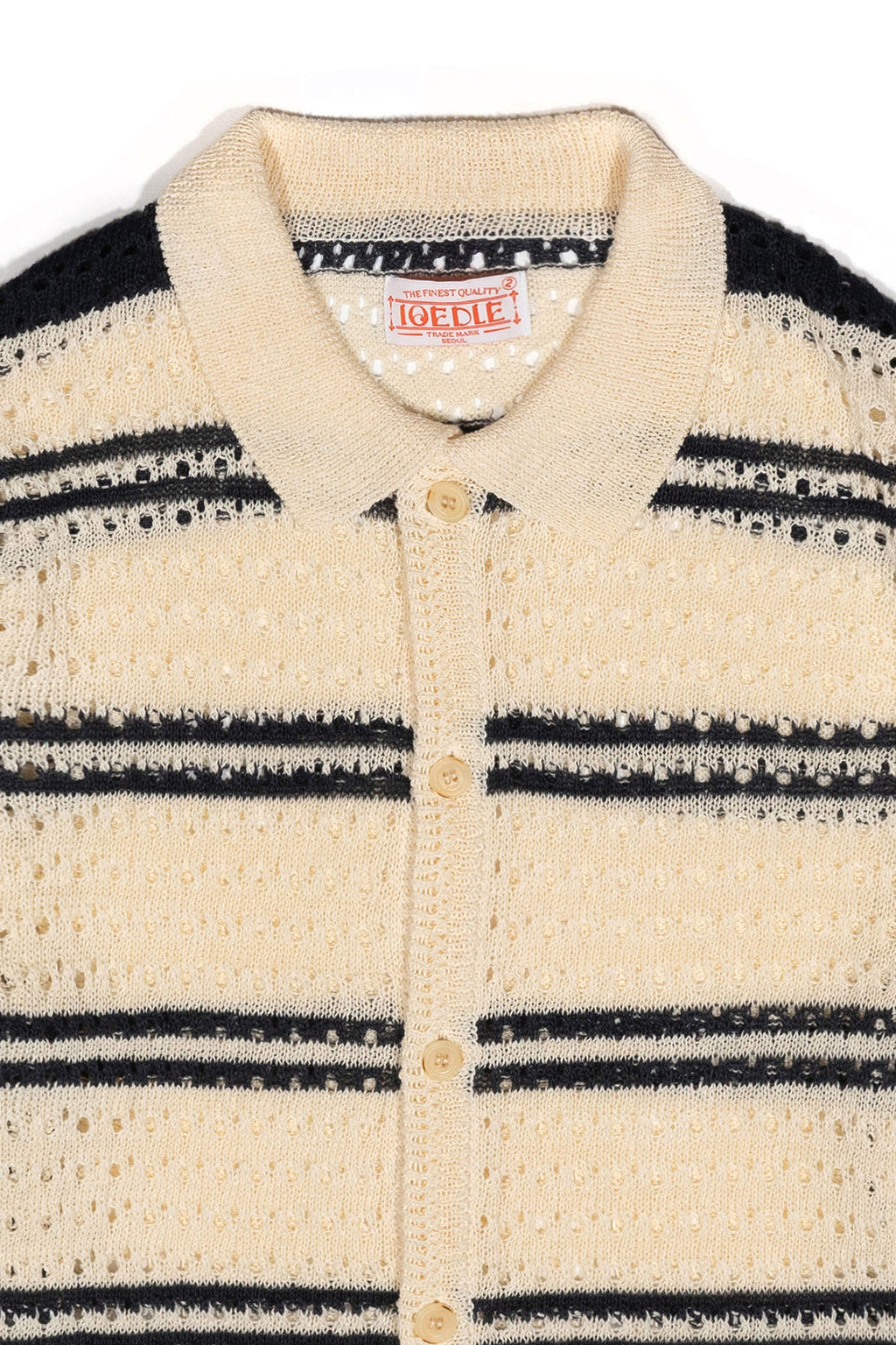 Ioedle - Striped Mesh Cardigan (Navy) product image 4 | TRAB K-Fashion Australia