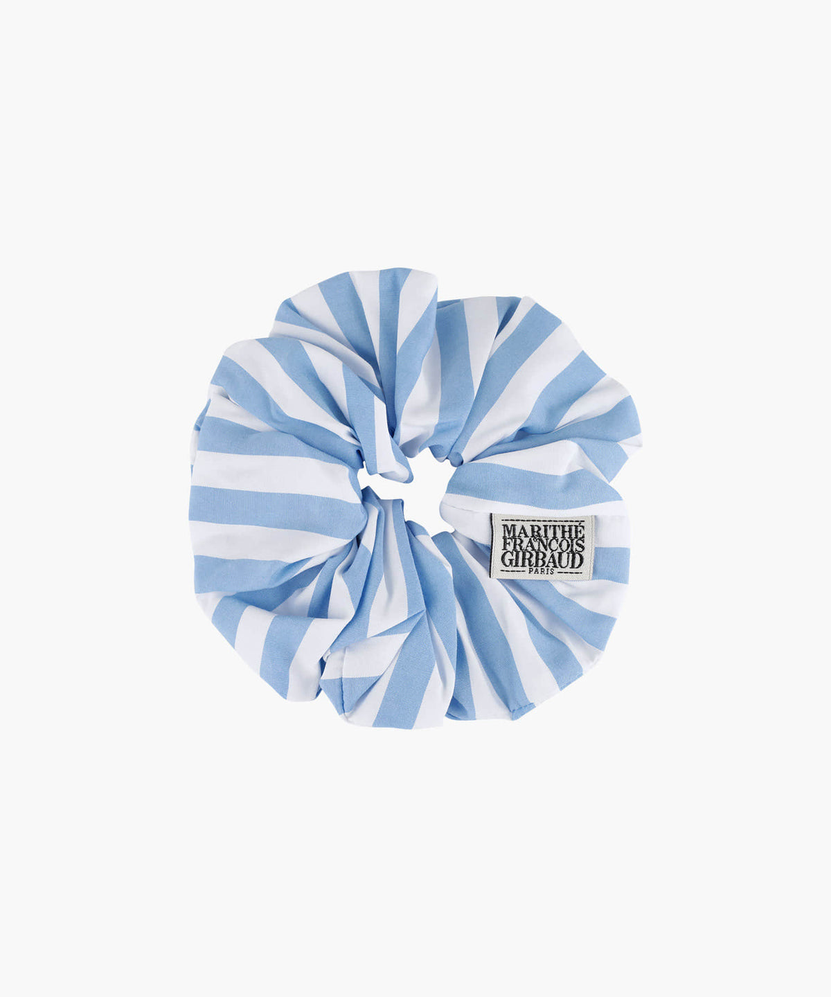 Marithe & Francois Girbaud - Classic Logo Stripe Hair Scrunchie (Blue) product image 6 | TRAB K-Fashion Australia