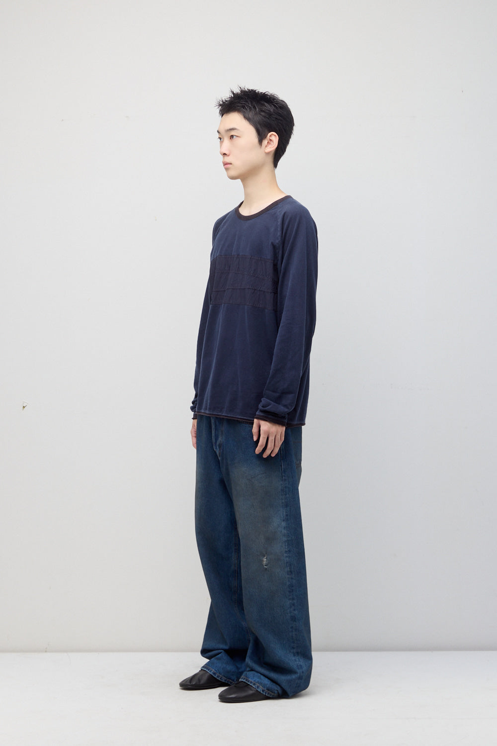 Hatchingroom - Regular Selvedge Jeans (Dusty Blue) product image 4 | TRAB K-Fashion Australia