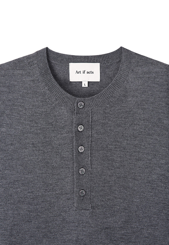 Art if acts - Liam Henley Sweater (Stone) product image 7 | TRAB K-Fashion Australia