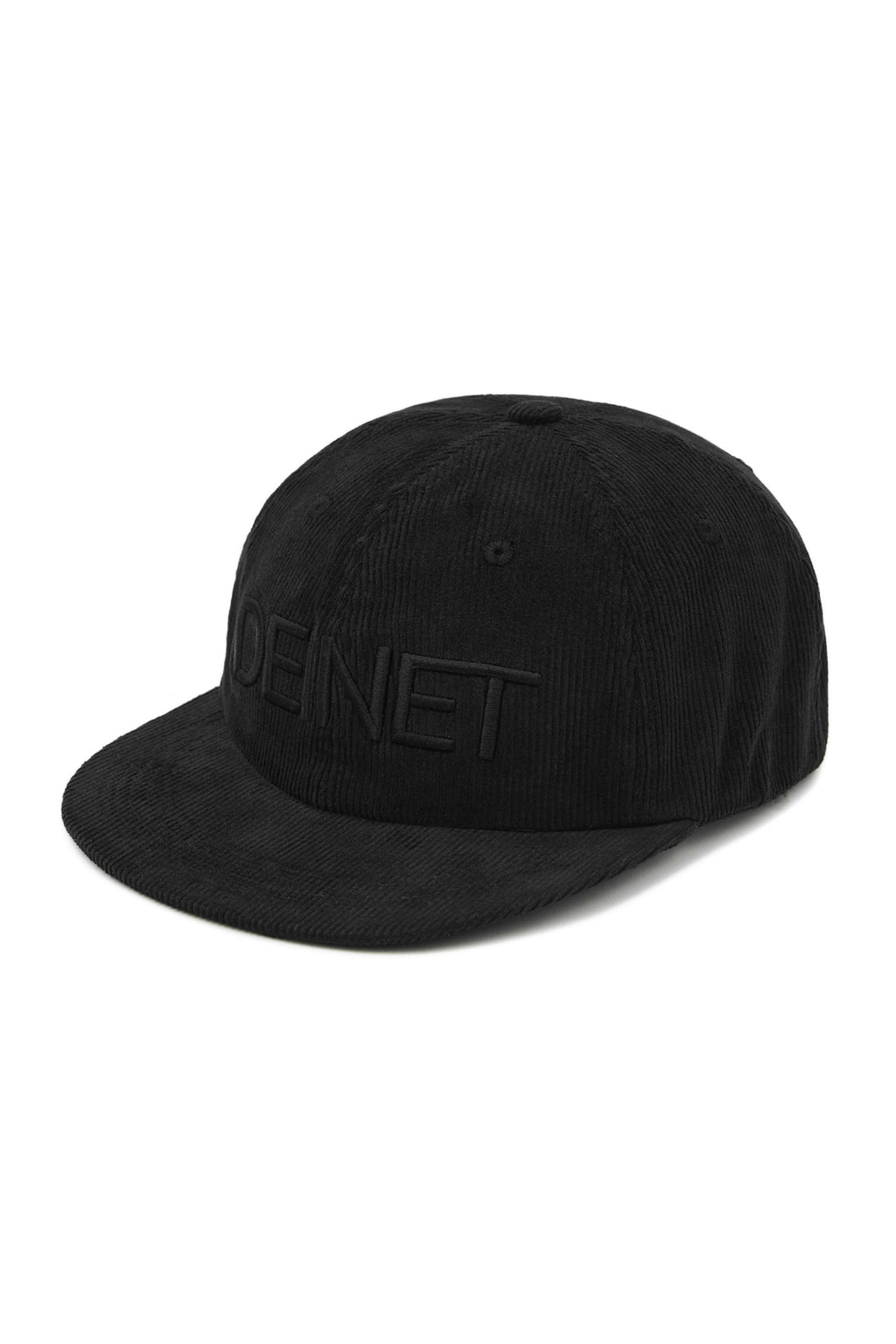 Deinet - Deinet Corduroy Logo Cap (Black) product image 2 | TRAB K-Fashion Australia