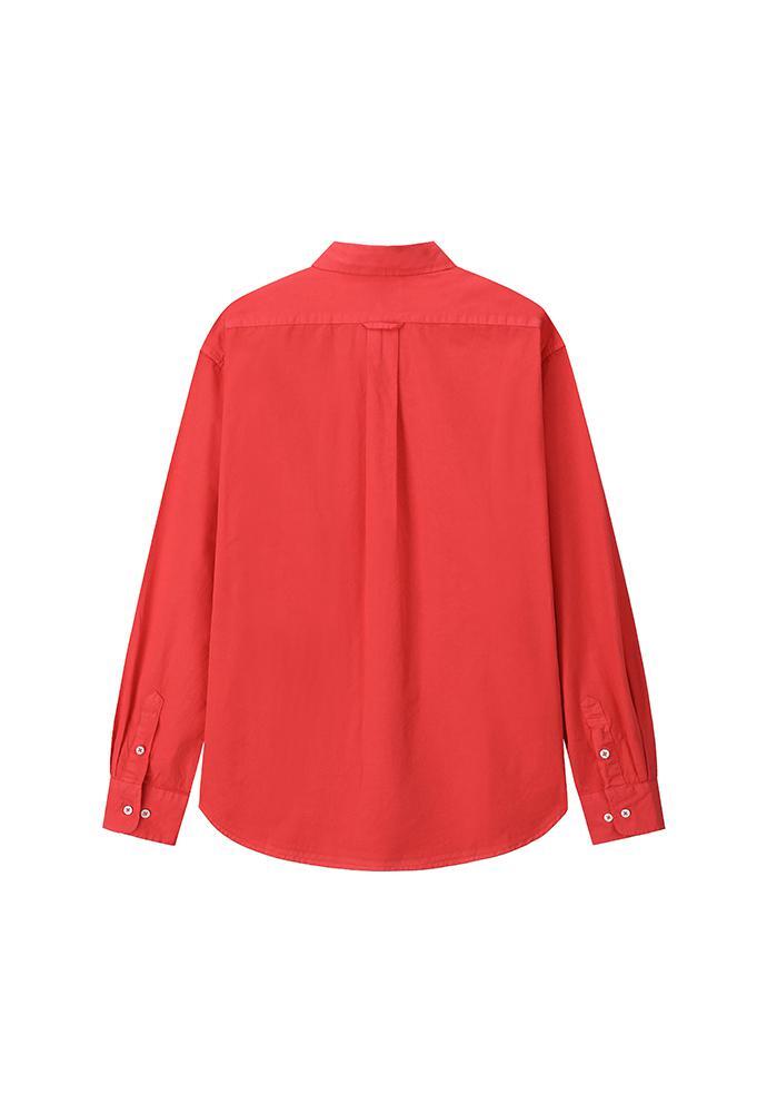 Art if acts - Saint Garment-dyed Shirt (Red) product image 9 | TRAB K-Fashion Australia