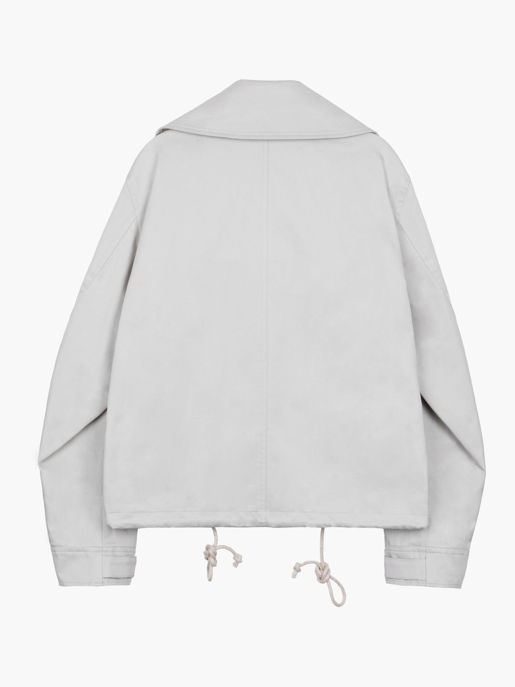 Jiyong Kim - Sun-Bleached Wide Collar Jacket (Light Grey) product image 11 | TRAB K-Fashion Australia