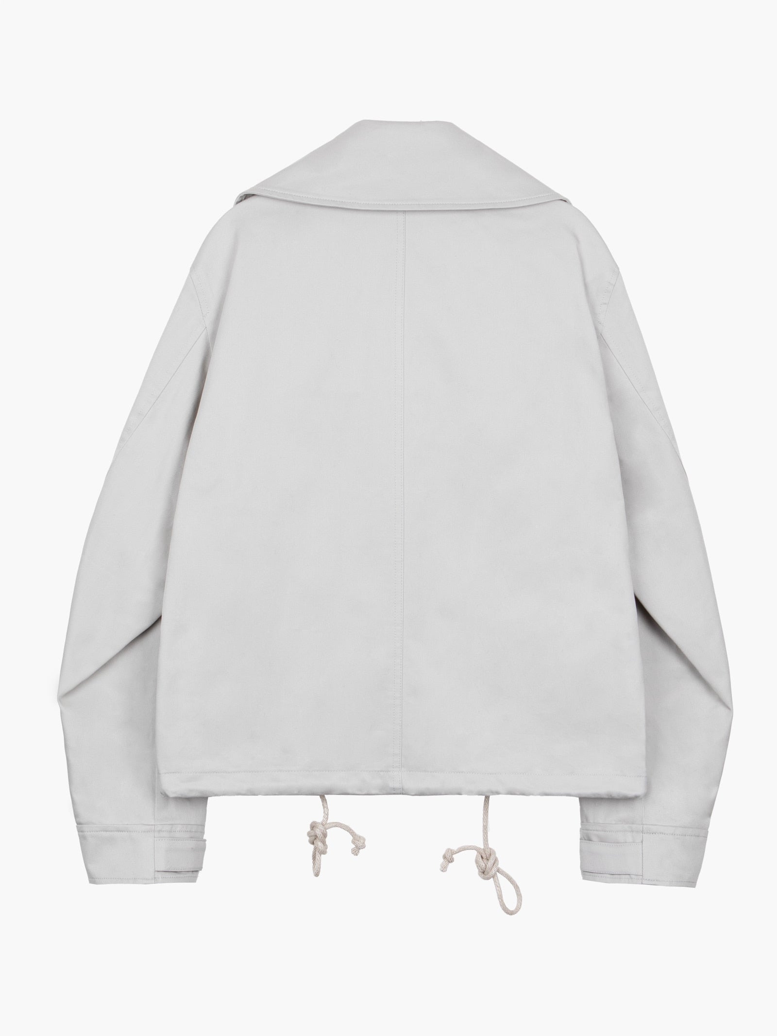 Jiyong Kim - Sun-Bleached Wide Collar Jacket (Light Grey) product image 11 | TRAB K-Fashion Australia