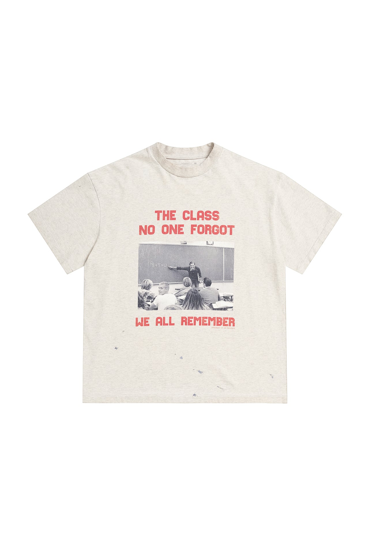 STU - The Class T-shirt (Melange Grey) product image 13 | TRAB K-Fashion Australia