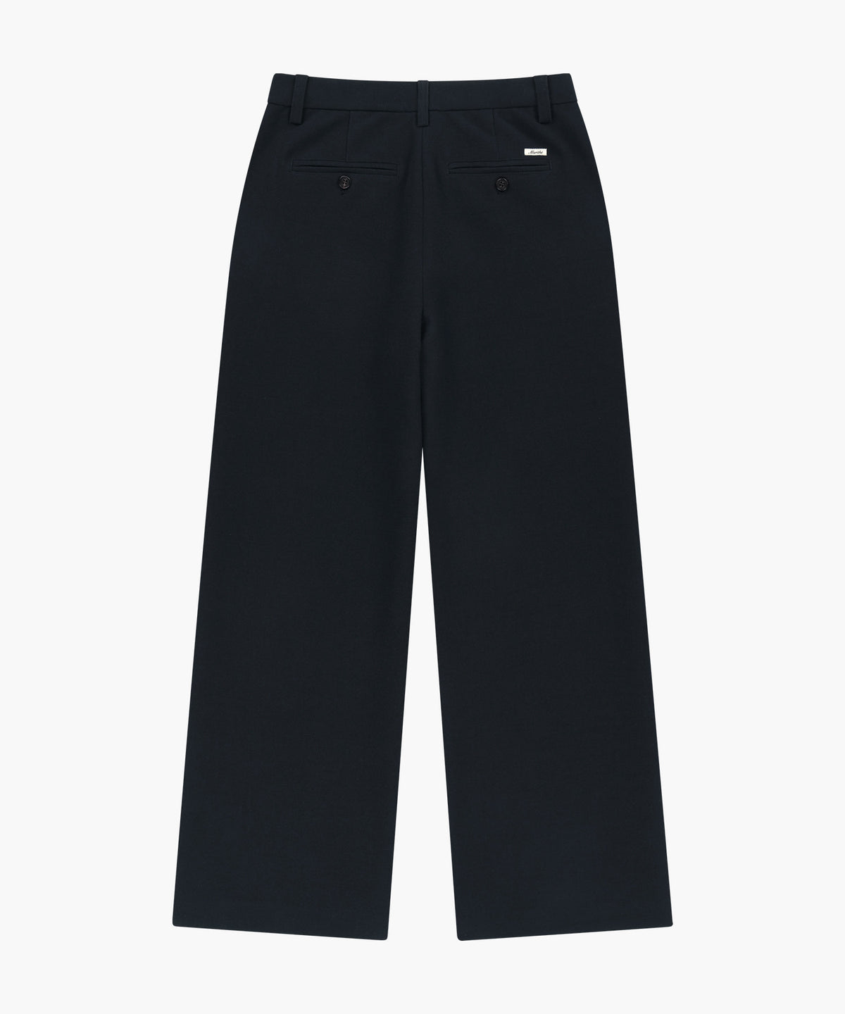 Marithe & Francois Girbaud - Wool-like Slacks (Navy) product image 6 | TRAB K-Fashion Australia