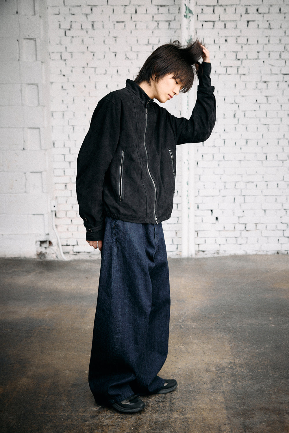 Hatchingroom - Wide Curve Jeans Washed (Indigo) product image 11 | TRAB K-Fashion Australia