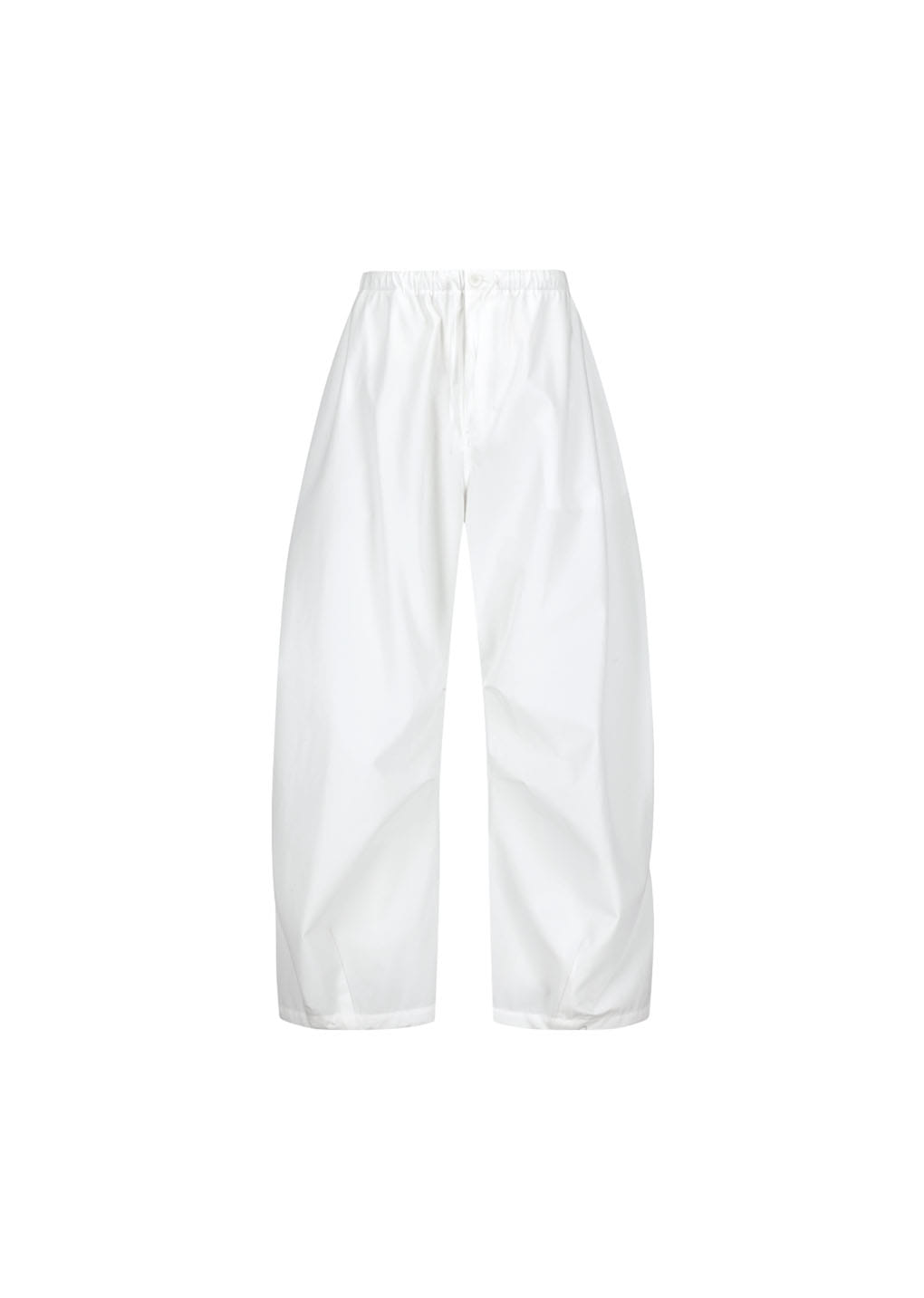 Amomento - Drawstring Wide Fatigue Pants (White) product image 2 | TRAB K-Fashion Australia