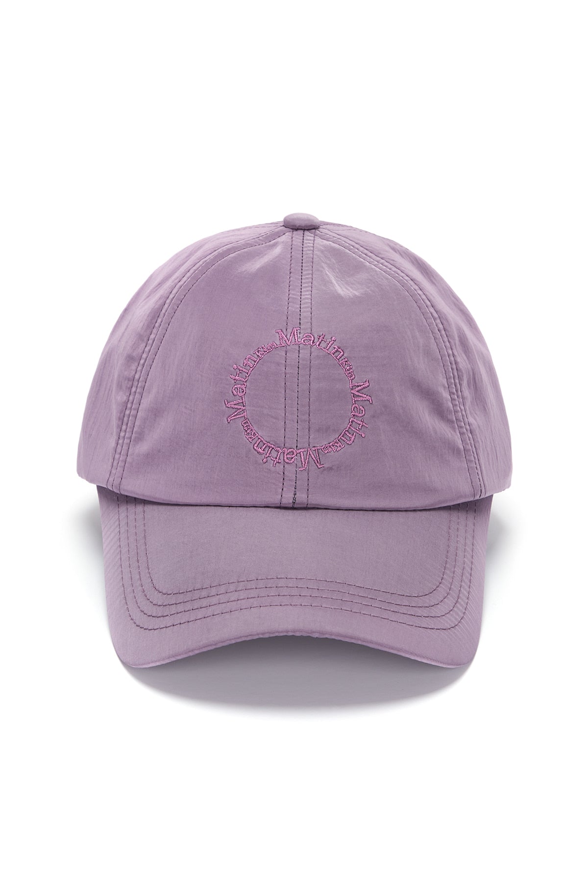 Matin Kim - Crisp Logo Ball Cap (Silver) product image 10 | TRAB K-Fashion Australia