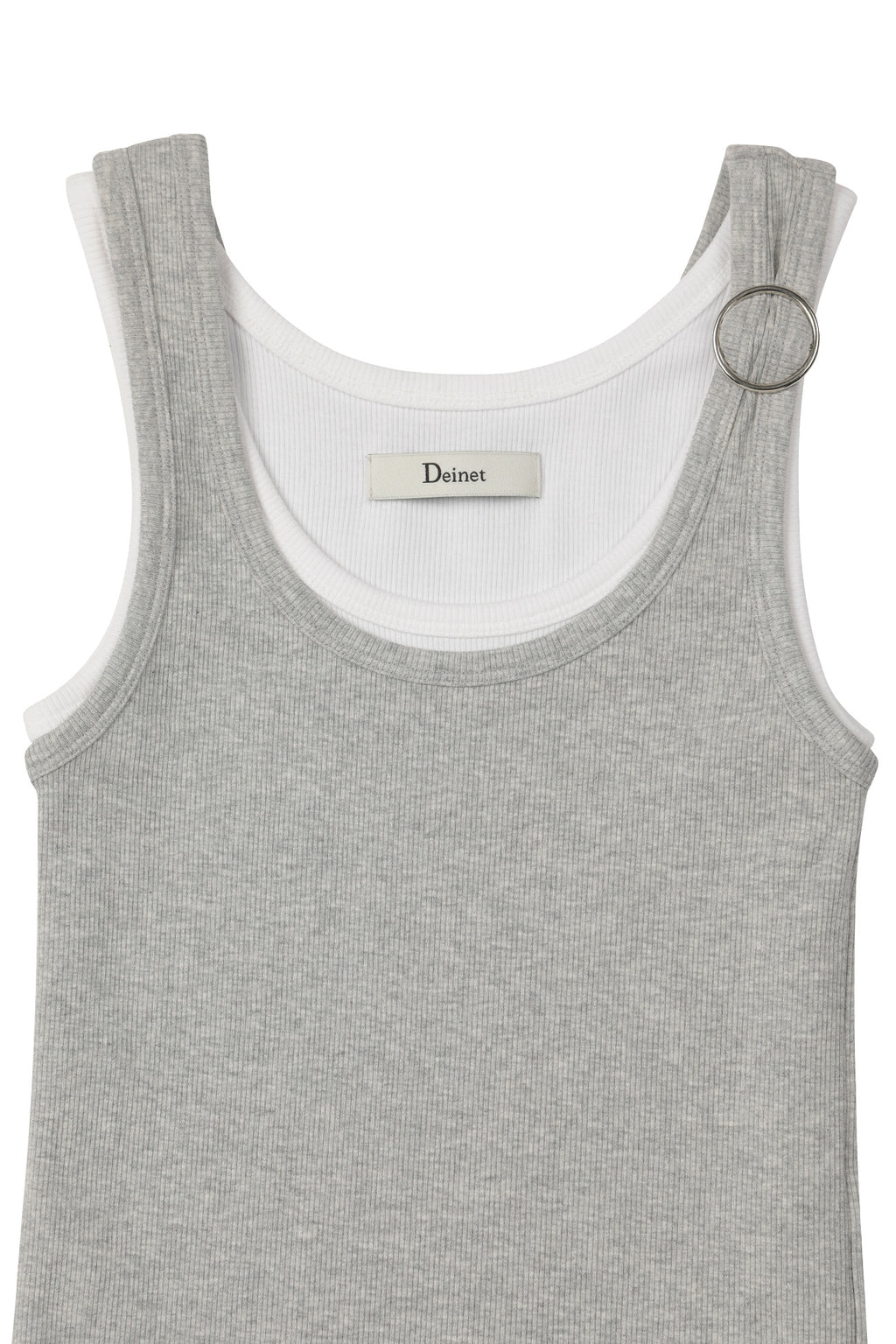 Deinet - Layered Ring Sleeveless (Melange Grey) product image 11 | TRAB K-Fashion Australia