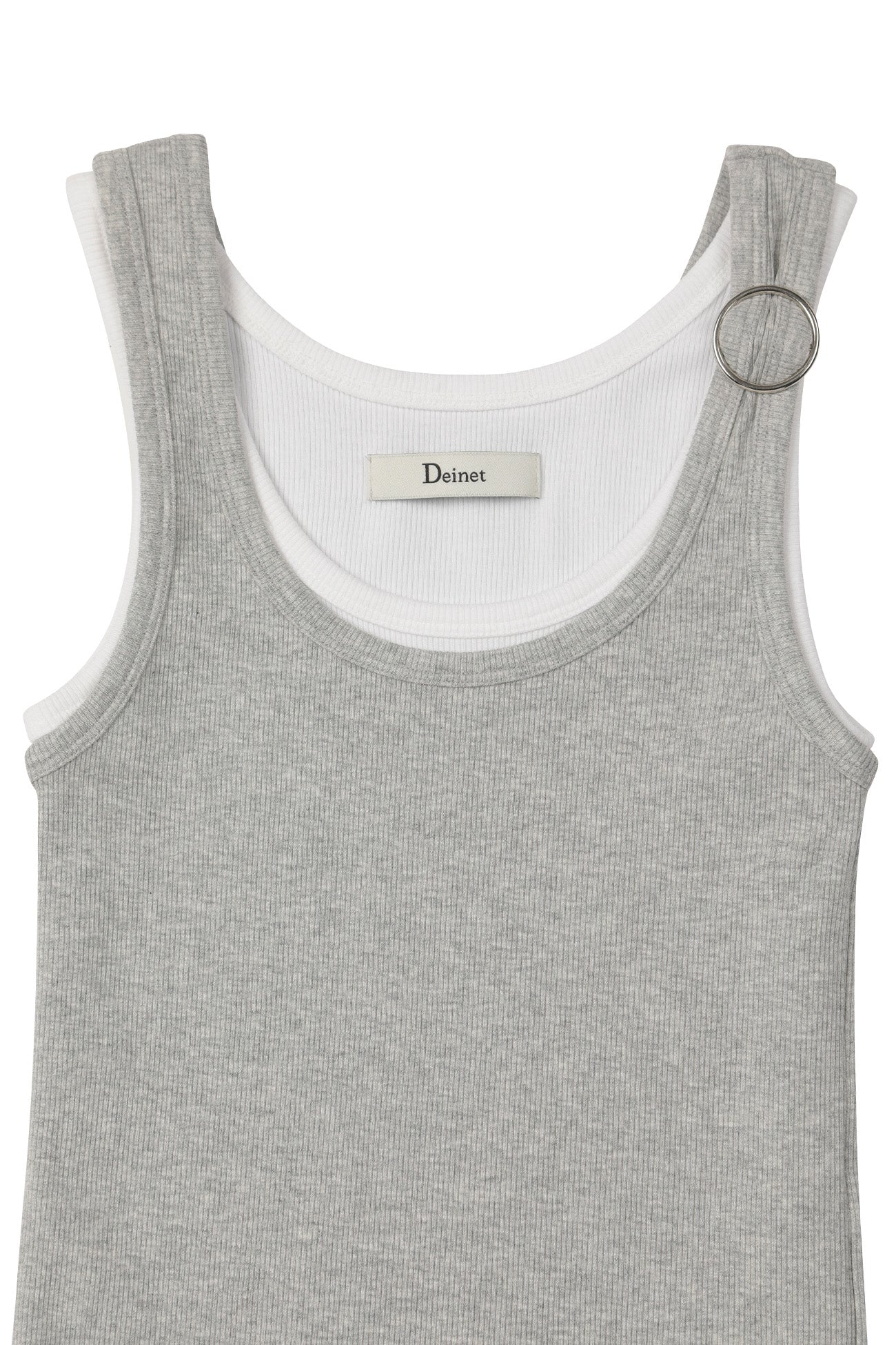 Deinet - Layered Ring Sleeveless (Melange Grey) product image 11 | TRAB K-Fashion Australia