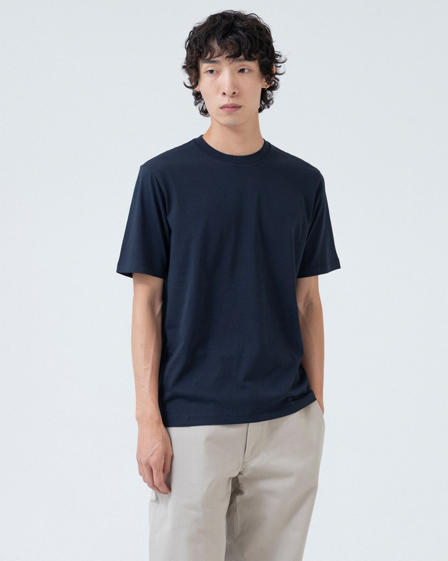 Brownyard - Essential T Shirt (Dark Navy) product image 2 | TRAB K-Fashion Australia