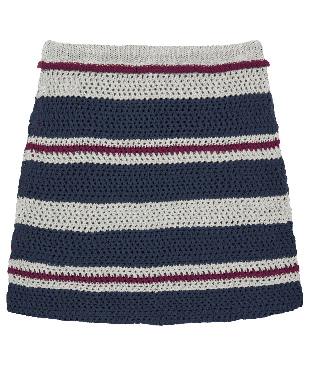 Coyseio - Stripe Layered Knit Skirt (Grey) product image 11 | TRAB K-Fashion Australia