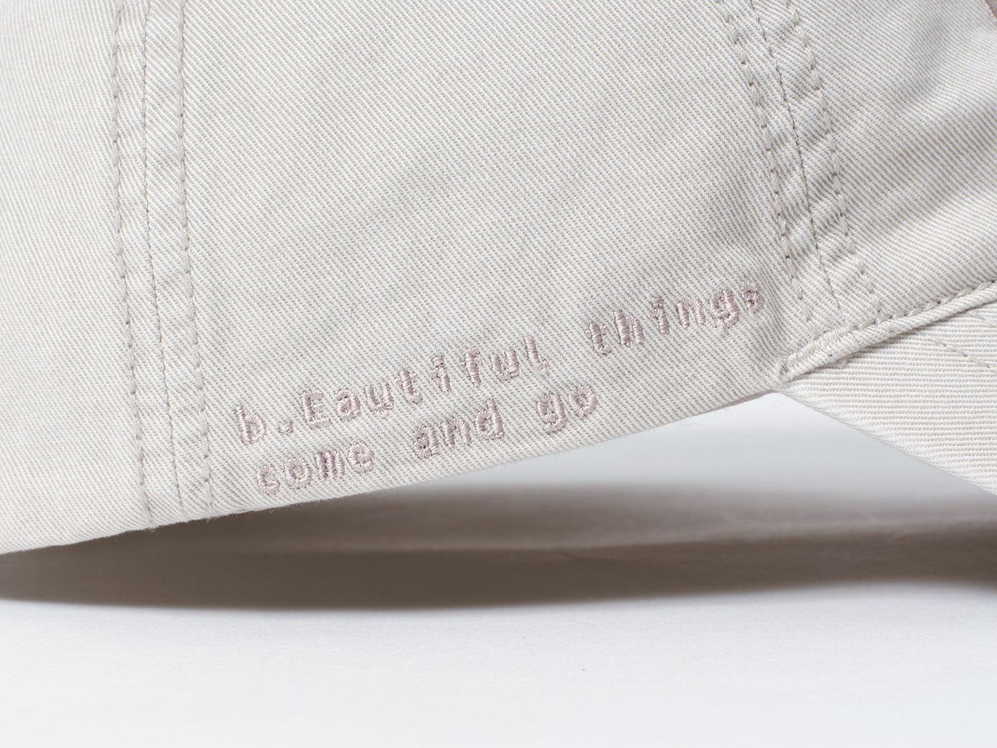 San San Gear - San San X B.E Washed Ball Cap (Light Grey) product image 4 | TRAB K-Fashion Australia