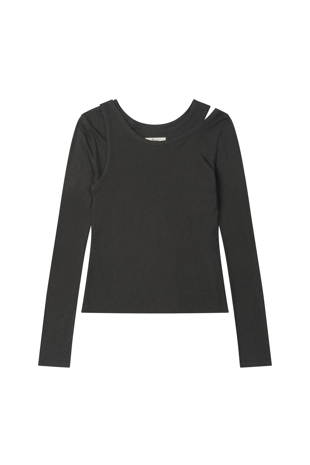 Deinet - Layered Long Sleeve (Charcoal) product image 10 | TRAB K-Fashion Australia