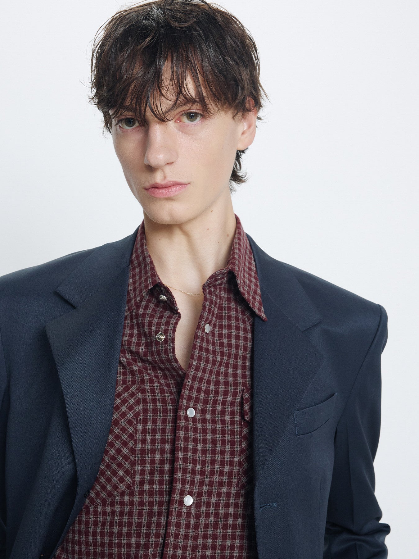 Tonywack - Wool Blend Tailored Blazer (Slate Grey) product image 7 | TRAB K-Fashion Australia