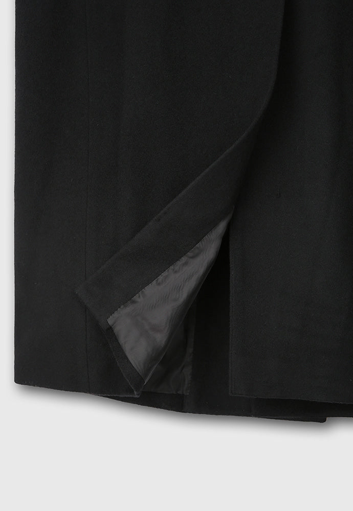 Tonywack - Wool And Cashmere Extra-Long Coat (Black) product image 17 | TRAB K-Fashion Australia