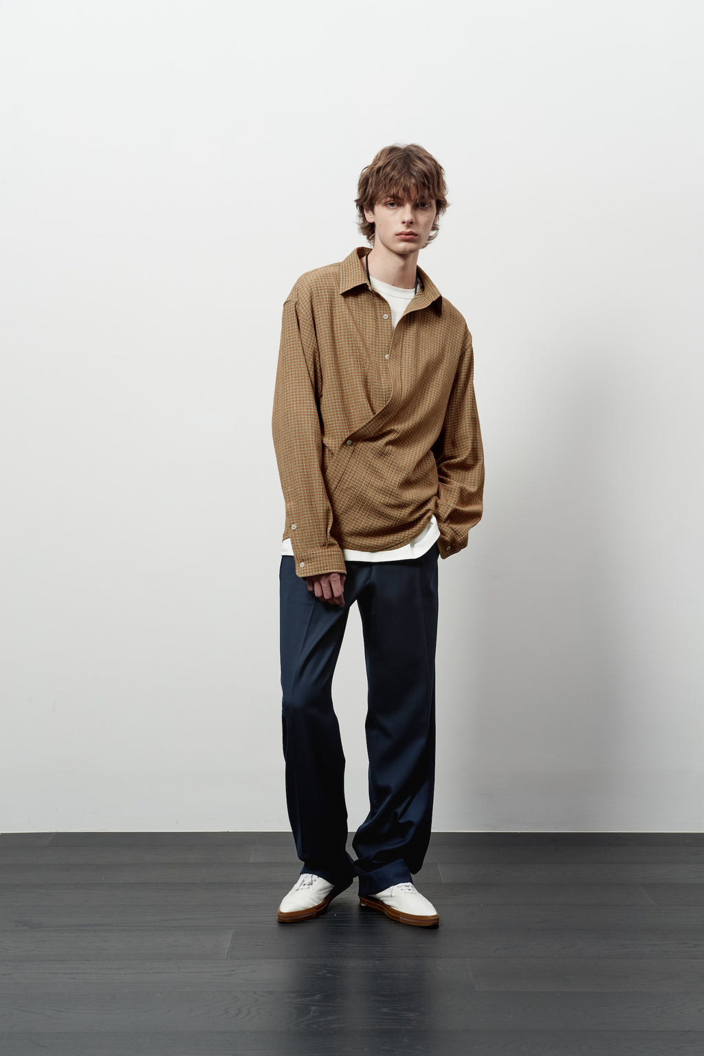 Stu - Horizontal Stripe Wrap (Shirt) product image 6 | TRAB K-Fashion Australia