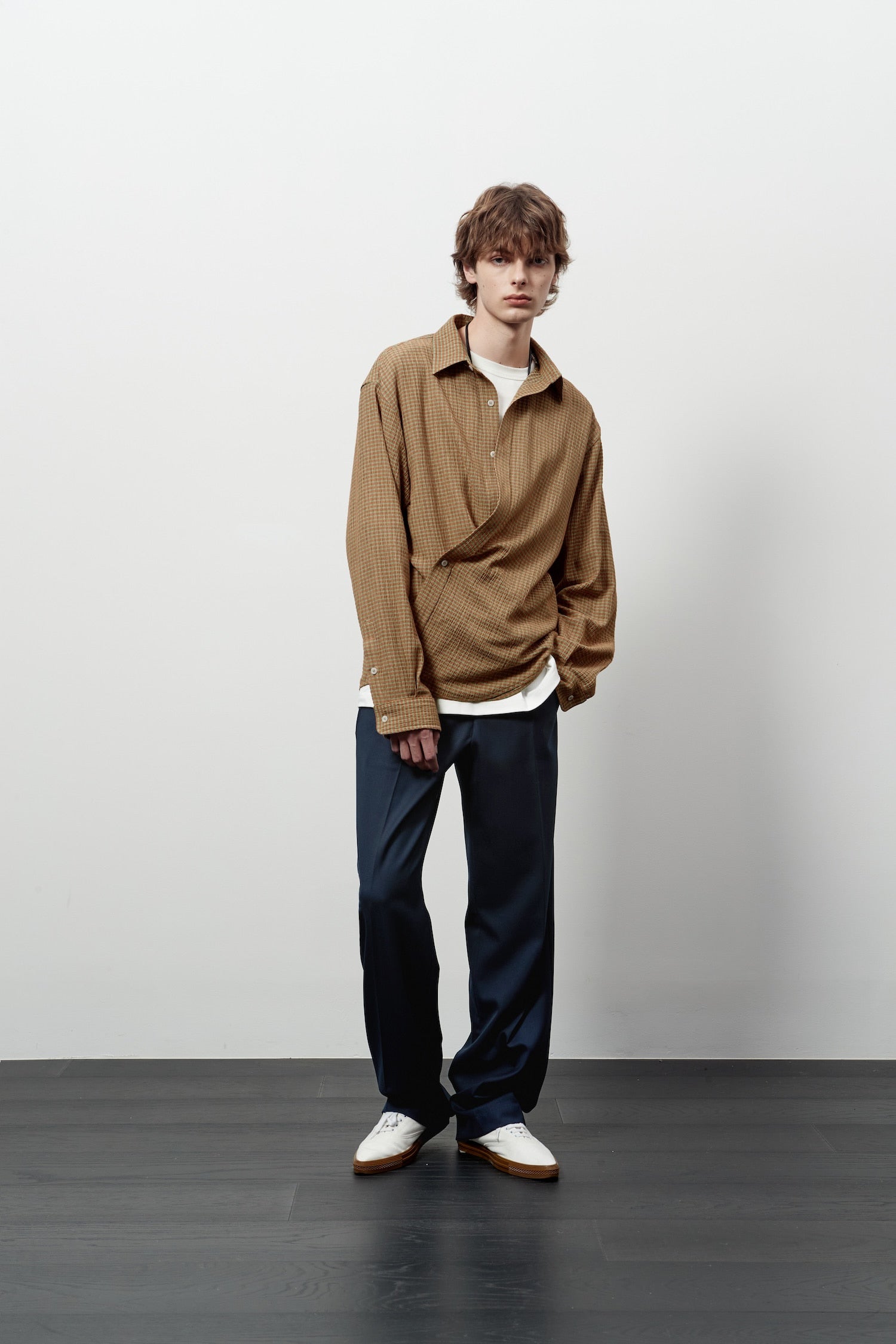 Stu - Horizontal Stripe Wrap (Shirt) product image 6 | TRAB K-Fashion Australia