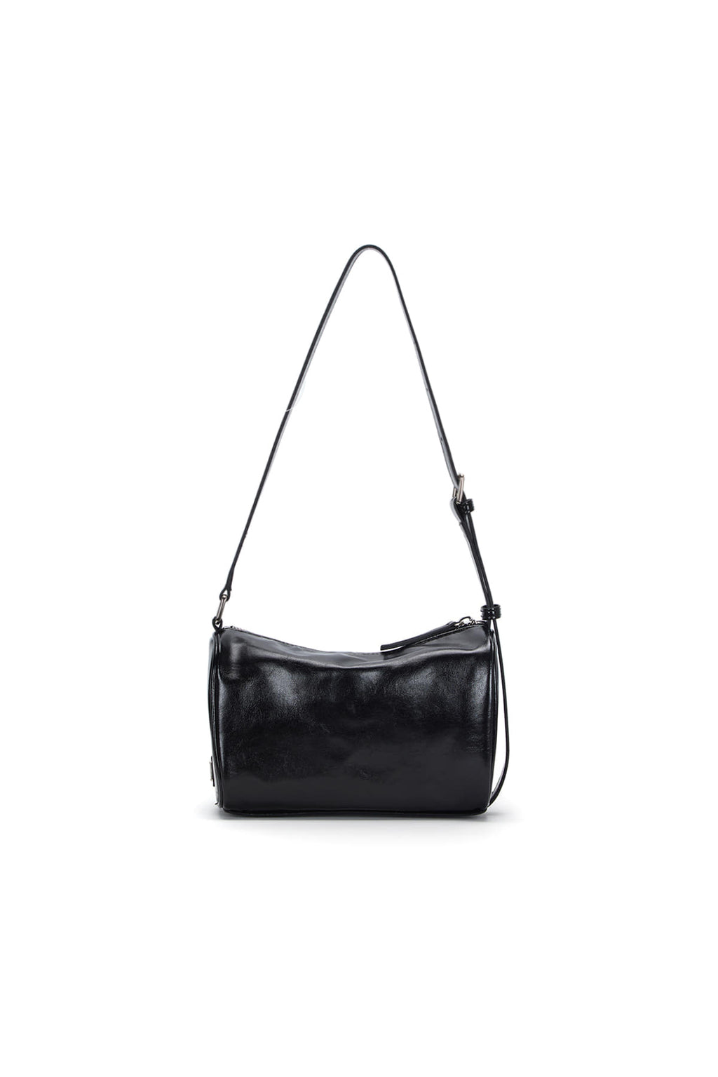 Matin Kim - Front Shirring Ribbon Mini Bag (Black) product image 3 | TRAB K-Fashion Australia