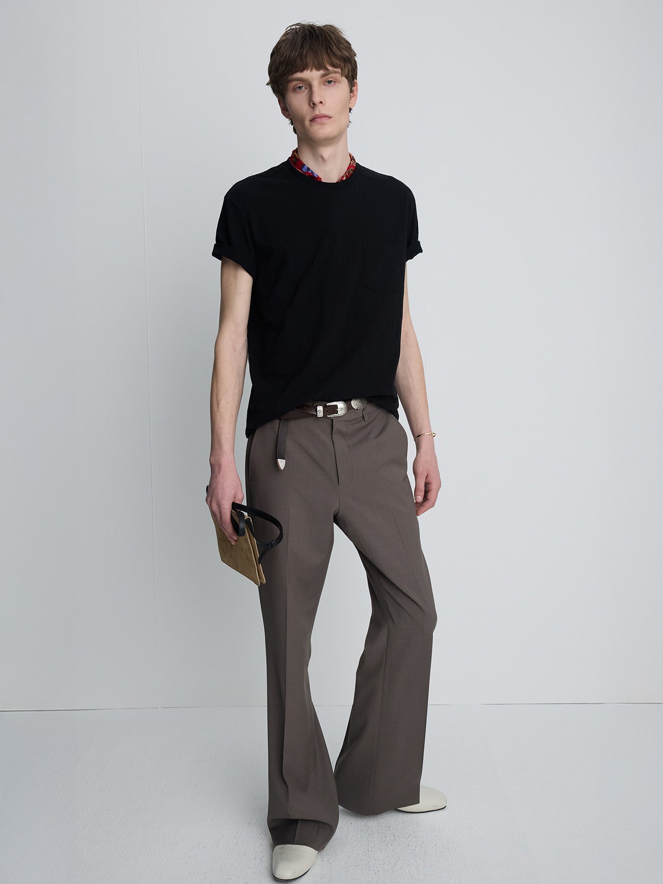 Tonywack - Soft Slub Jersey Pocket T-Shirt (Black) product image 5 | TRAB K-Fashion Australia