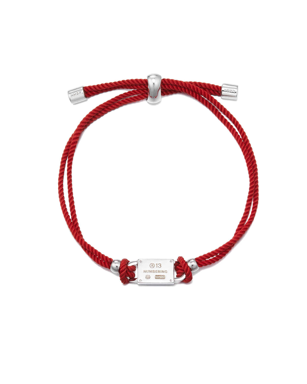 Numbering - Cord Bracelet with Plate #5991 product image 8 | TRAB K-Fashion Australia
